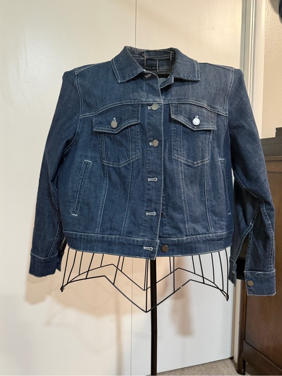 Universal Standard Jackets & Blazers - Universal Standard Kelsey Dark Indigo Denim Jacket M (18-20)